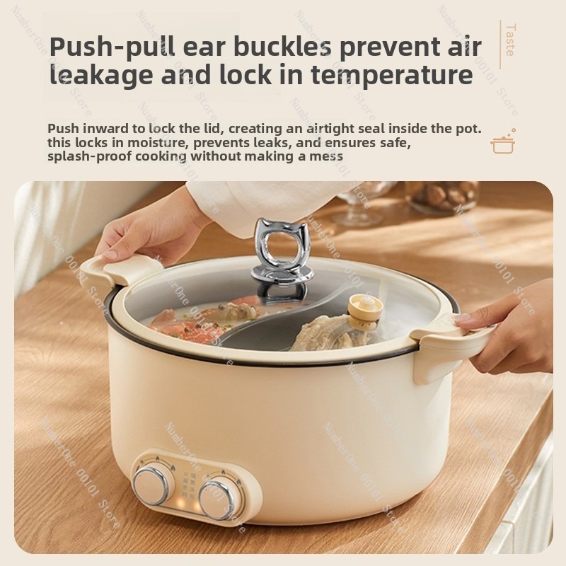 6L 8L Double Pot Electric Hot  - Kitchen Appliances Home 评论和价格