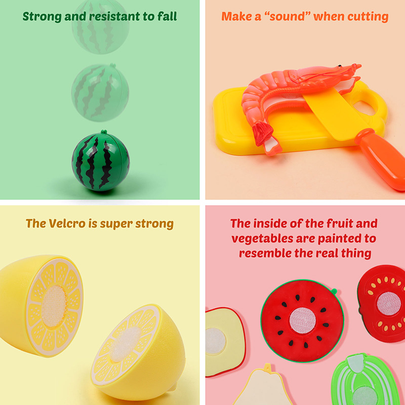 Children Toys Cutting Fruits a - Kitchen Appliances For Kids 评论和价格