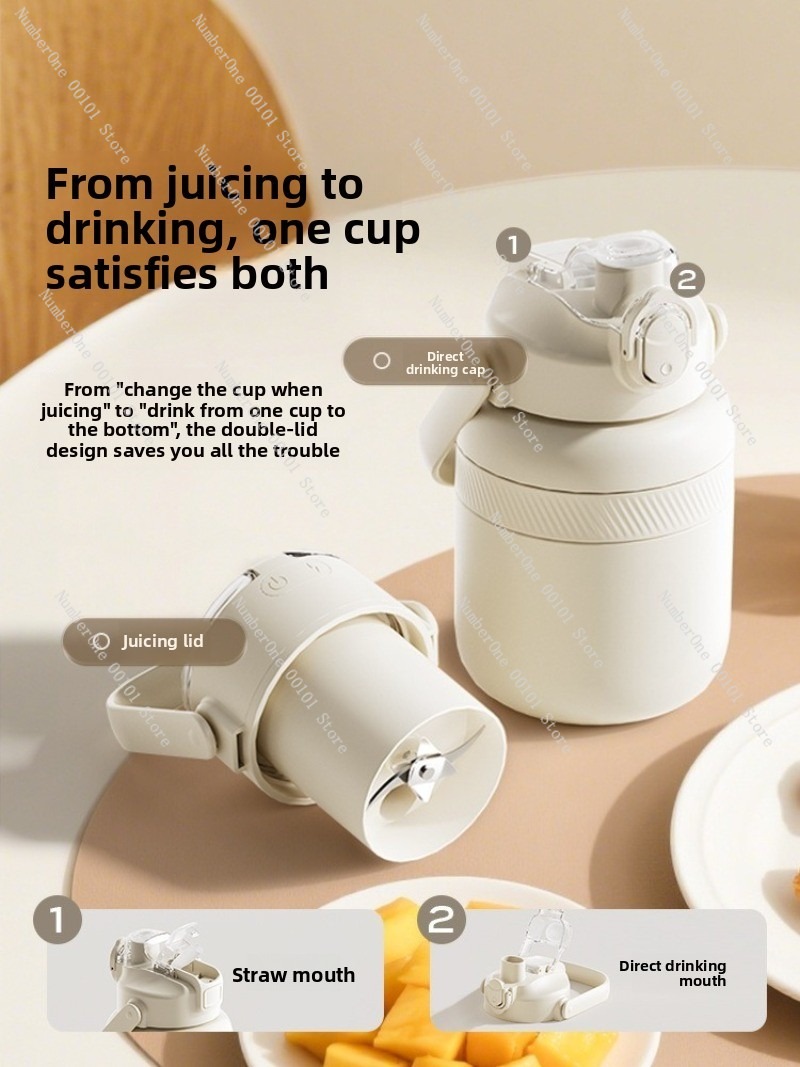 Mini Portable Juicer Wireless  - Kitchen Appliances Home 评论和价格