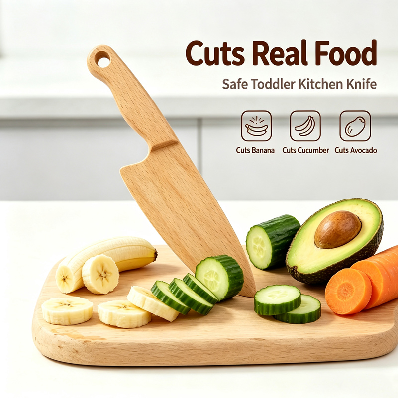 Wooden Kids Knife for Cooking  - Kitchen Appliances For Kids 评论和价格