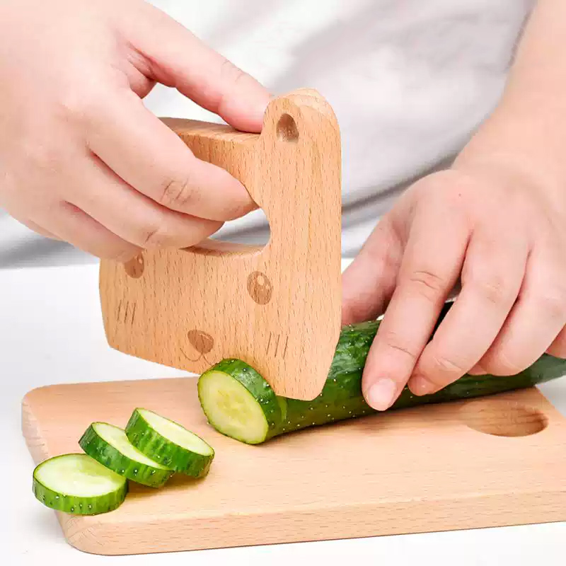 Wooden Kids Knife for Cooking  - Kitchen Appliances For Kids 评论和价格