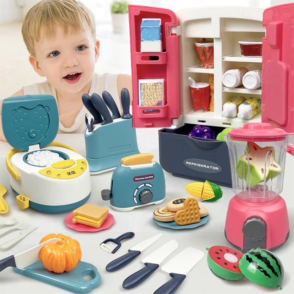 Funny Multicolor Cooking Plays - Kitchen Appliances For Kids 评论和价格