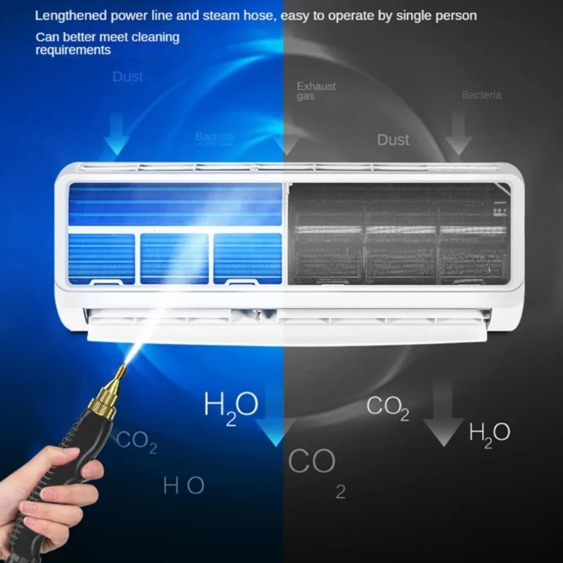 1500W Steam Cleaner High tempe - Kitchen Appliances Home 评论和价格