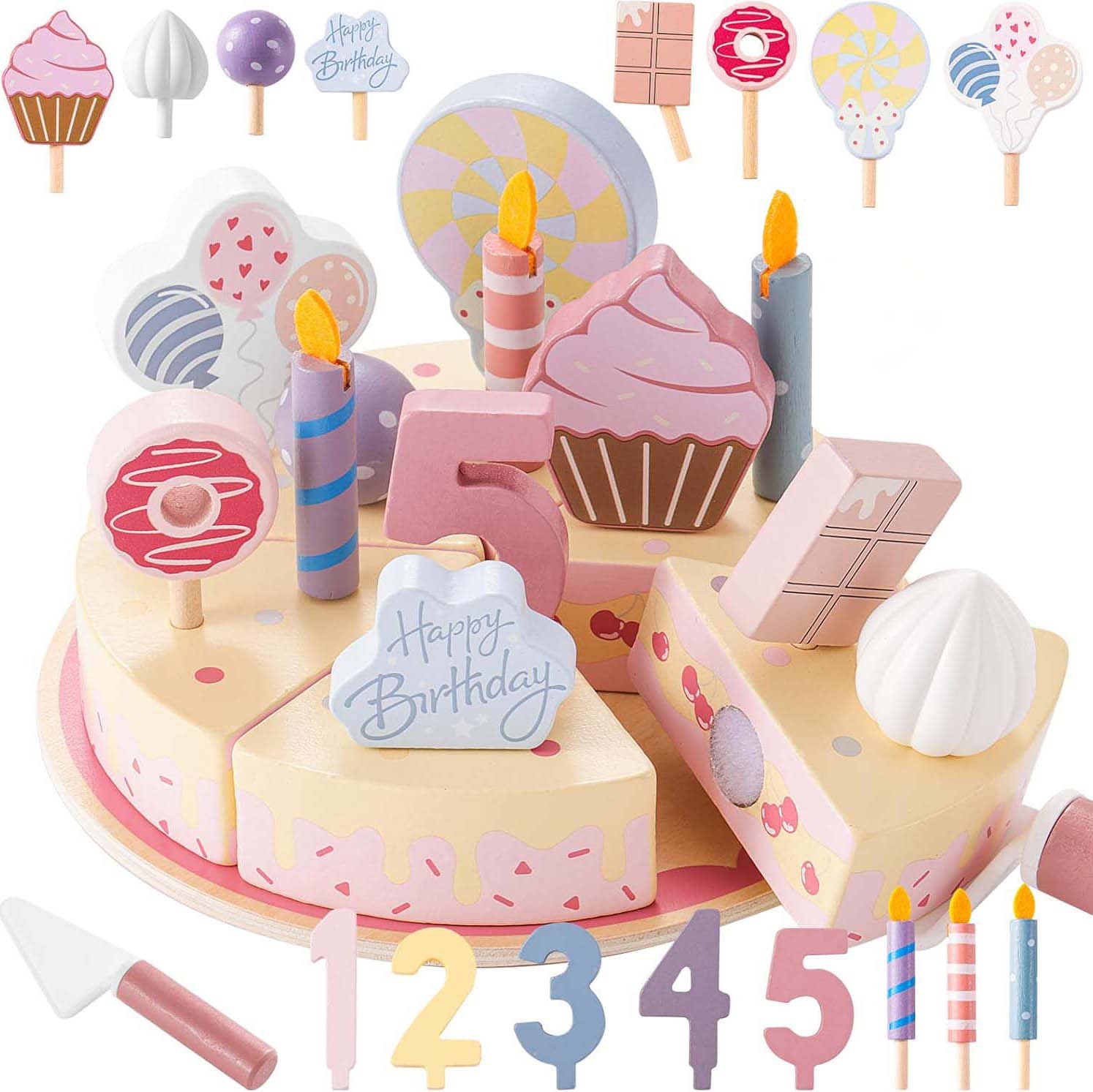 Royal Wooden Pretend Play Kitc - Kitchen Appliances For Kids 评论和价格